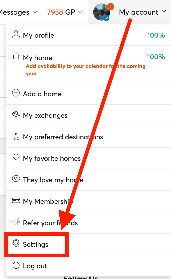 How do I delete my account? HomeExchange